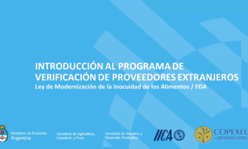 Introducción al Programa de Verificación de Proveedores Extranjeros de la Ley FSMA – FDA