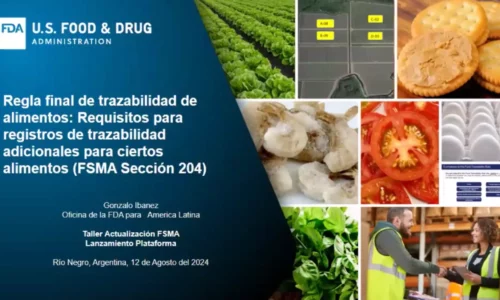 Actualización regulatoria para exportar alimentos a Estados Unidos